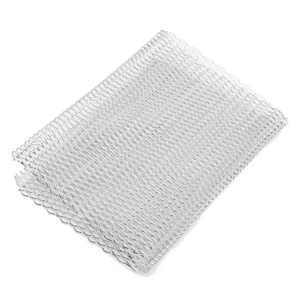 100 x 33cm Silver Universal Aluminum Alloy Grille Net Mesh Grill Section For Car Auto