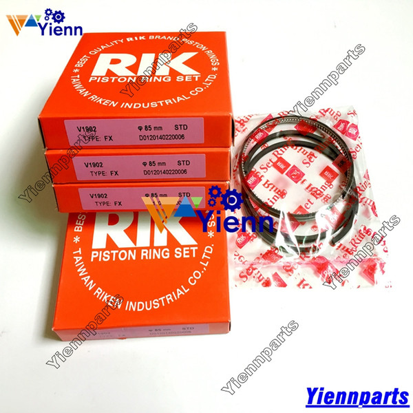 FOR Kubota V1902 Piston Ring 19274-21050 STD Size For Kubota KH20 KH151 Excavtors and R400 R410 LOADERS V1902 Diesel engine repail parts