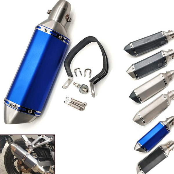 Universal Motorcycle exhaust pipe Exhaust Modify Motocross Muffler stainless steel Motorcycle Accessories