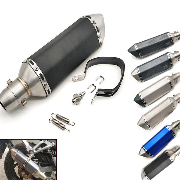 51MM Universal Motorcycle modified exhaust pipe muffler Exhaust System For Yamaha xp 530 500 YZ80 YZ85 YZ125 YZ250F YZ450F