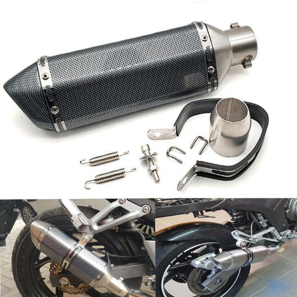 51MM Universal Motorcycle modified exhaust pipe muffler Exhaust System For Yamaha xt 660 MT125 MT01 MT03 MT25 TMAX 500 530