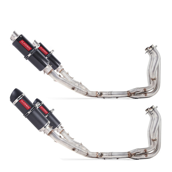 Z1000 motorcycle Exhaust middle pipe full system slip on FOR Z1000 2010-2016 2011 2012 2013 2014 2015 2016