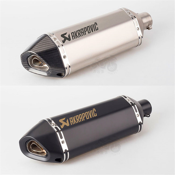 51mm Universal Yoshimura modified motorcycle exhaust pipe muffler Akrapovic large hexagon CB300R SV650 GSX250R NINJA250 R3