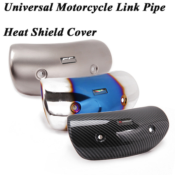 Motorcycle Exhaust Yoshimura Muffler Front Mid Link Pipe Protector Heat Shield Cover Guar For Yamaha