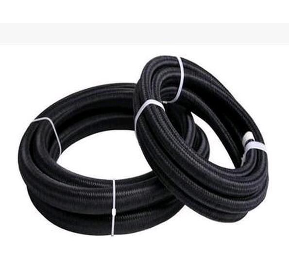 3pcs NYLON BRAID 16an an16 an-16 braided hose fitting transmission oil cooler kits fuel oil hose 3 meter