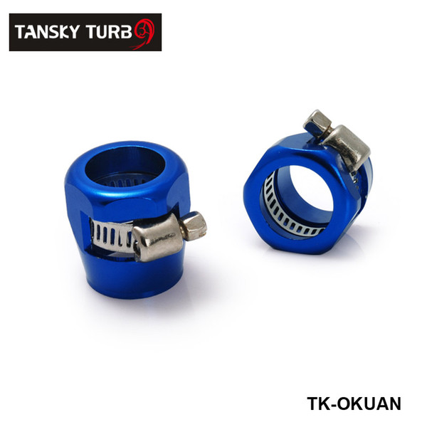 TANSKY - NEW Fuel Systems Fittings AN4 Fuel Oil Water Tube Hose Fittings Finisher Clamps 13mm TK-OKUAN4