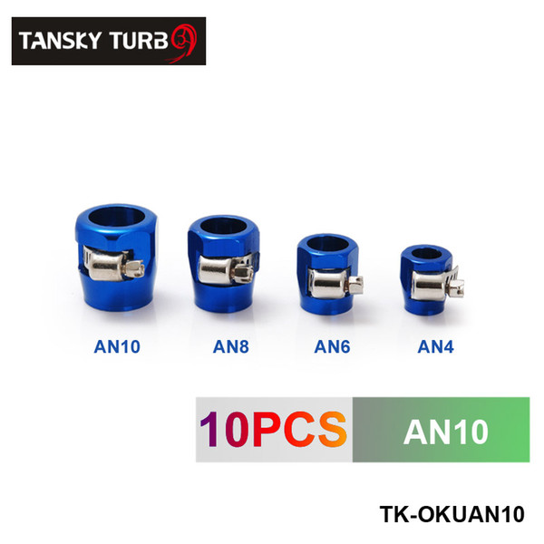 TANSKY - High Quality AN10 Fuel Oil Water Tube Hose Fittings Finisher Clamps 21MM (have in stock) TK-OKUAN10.