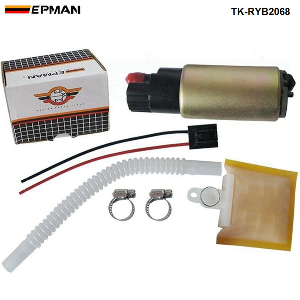 NEW ELECTRIC FUEL PUMP WITH INSTALL KIT For Airtex E2068 , Universal electric Fuel Pump 115Lph @40Psi for TOYOTA EP-RYB2068