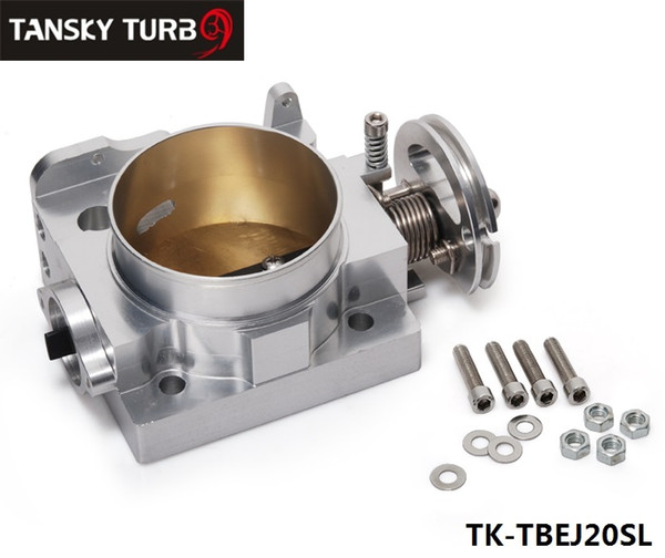 TANSKY - FOR SUBARU GDB WRX STI VERSION 7 8 EJ20 TURBO 2001-2005 70mm Aluminum Turbo Throttle Body TK-TBEJ20SL