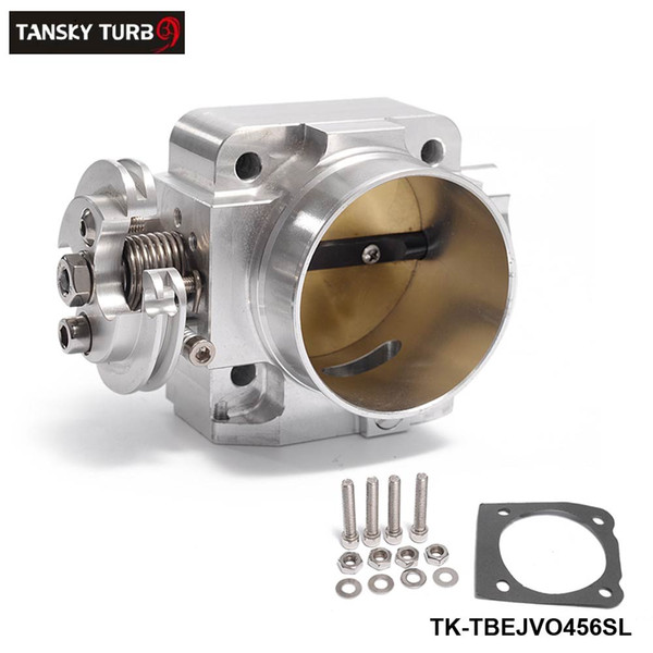 TANSKY - Aluminum Intake Manifold 70mm Throttle Body Performance Billet For Mitsubishi Lancer Evo 4 5 6 4g63 TK-TBEJVO456SL