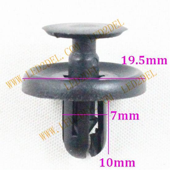 1309 Nylon Push Type auto Fender clips,car lined fastners retainer for toyota lexus subaru clasp clamp clip HKpost Free shipping