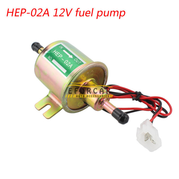 Electric Fuel Pump HEP-02A Diesel Petrol Gasoline 12V Electric Fuel Pump Low Pressure Fuel Pump For ATV Mot