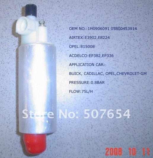 High quality DC12V 0.8bar 75L/H flow car electric fuel pumps for Opel,Citroen,Fiat,Haguar,Lancia,Rover,Vauxhall