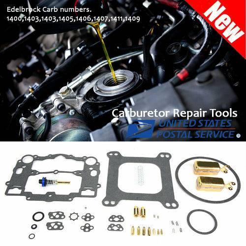 Edelbrock Carburetor Accessories Rebuild Kit Carb Repair Tools for 1400 -1407