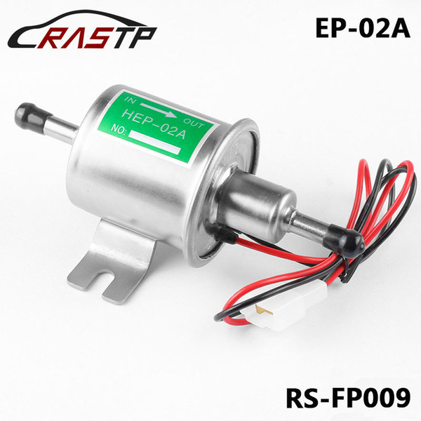 RASTP-High Quality Universal Diesel Petrol Gasoline Electric Fuel Pump HEP-02A Low Pressure 12V Gold Silver RS-FP009