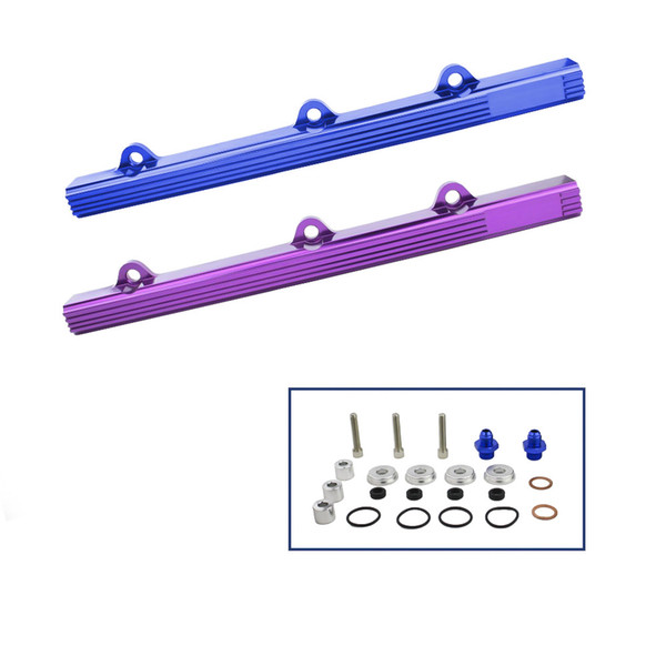 New Fuel Rail Aluminium Fuel Rail For Mitsubishi Lancer EVO 3 4G63 Turbo 1992-1995 Fuel Rail Kits