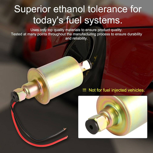 free shipping E8012S Portable Petrol 12V Low Pressure Electronic Fuel Pump Oil Transfer Pump