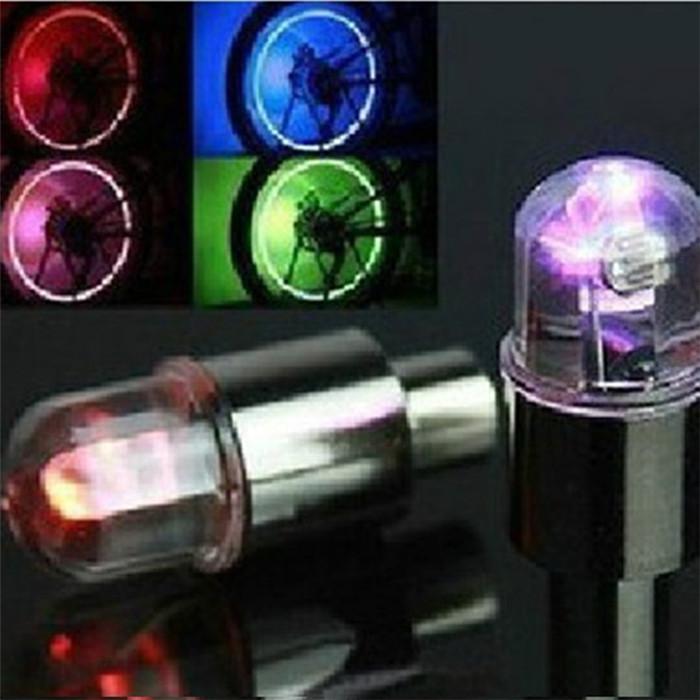 Bike Bicycle Motorcycle DRL Car LED Wheel Light Flashlight Tyre Tire Valve Lamp