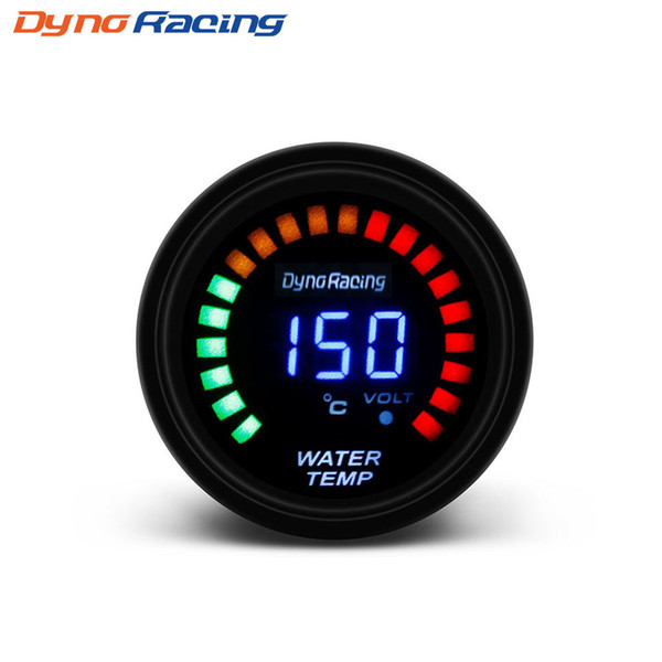 Dynoracing 52mm 2 Inch LCD Digital Water Temp Gauge With Sensor water Temperature gauge car meter BX101453