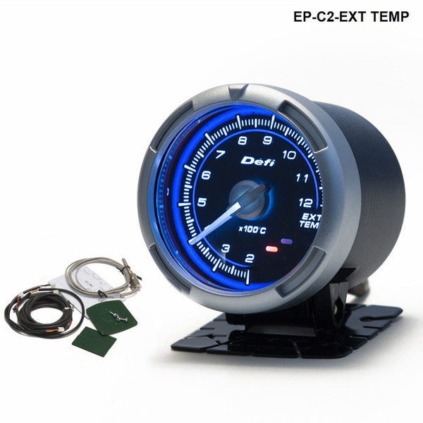 Tansky--Universal Cars Exhaust Temperature Meter / Gauge DF Link Meter ADVANCE C2 Exhaust Temperature Gauge Blue TK-C2-EXT TEMP