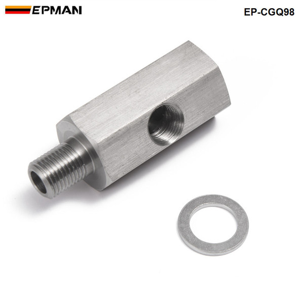 EPMAN - Oil Feed Line Fitting 1/8'' NPT Adapter Fem Turbo For Honda Mitsubishi Ect Oil Press Gauge EP-CGQ98