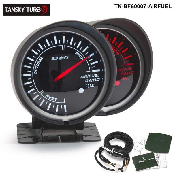 Tansky Universal Cars / Vehicle RATIO AIR/FUEL Meter / Gauge Defi 60mm RATIO AIR/FUEL GAUGE Black Bracket TK-BF60007-AIR/FUEL