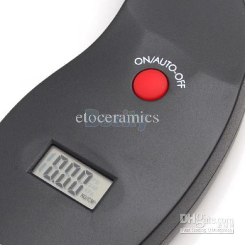 Wholesale Portable Digital Car Motorcycle LCD Air Tire Tyre Pressure Gauge Tester PSI Kpa lots100