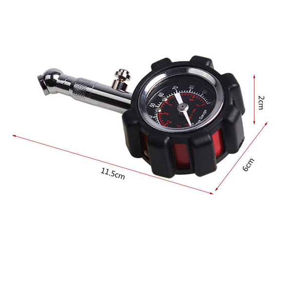 Hotsell Mechanical tire gauge Good Tire pressure gauge With reset function boost gauge pc-6233 Auto Parts