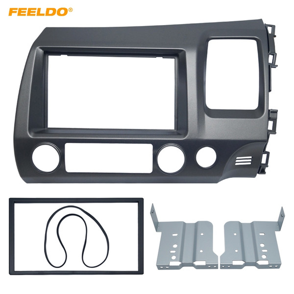 FEELDO Car DVD/CD Radio Stereo Fascia Panel Frame Adaptor Fitting Kit For Honda CIVIC(RHD) #4401