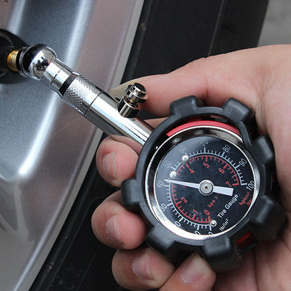 Hot Mechanical tire gauge Good Tire pressure gauge With reset function boost gauge pc-6233 Auto Parts