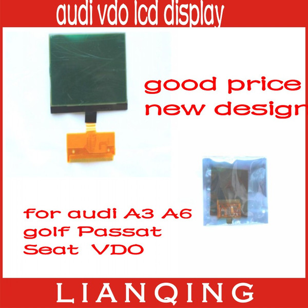 For Audi Lcd Display For AUDI A3 A4 A6 VDO LCD Volkswagen Display Lcd free ship