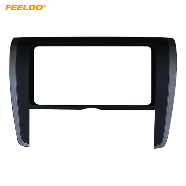 FEELDO Car 2Din Radio Fascia Frame Panel Adapter for Toyota Allion 260 Premio Mount Trim Installation Frame Kit #2368