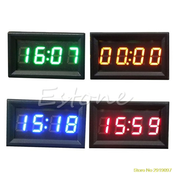 New 12V/24V Car Motorcycle Accessory Dashboard LED Display Digital Clock Drop Shipping Support