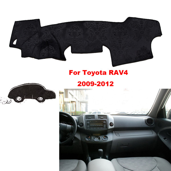 Car styling For Honda RAV4 09-12 Interior Dashboard Pad Cover Dash Mat Sticker Anti-Sun Velvet Instrument