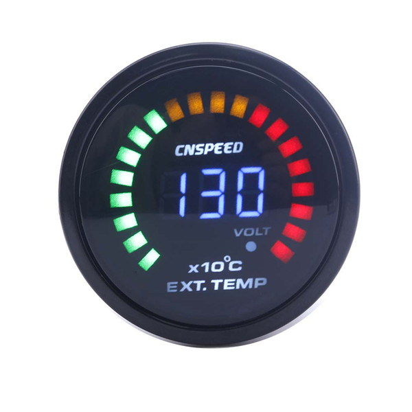 Cnspeed 2 Inch 52mm Leds Digital auto Exhaust Gas temp Gauge with light Exhaust Gas temp