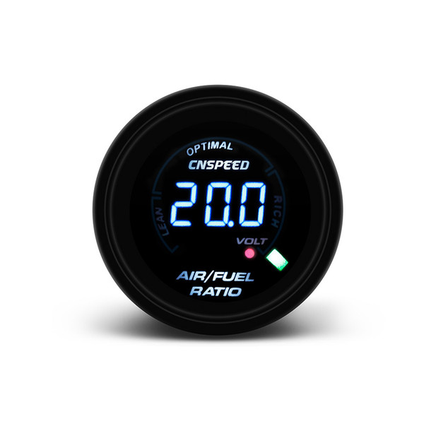 Cnspeed 2 Inch 52mm Leds Digital auto Voltmeter Gauge Meter Racing Air Fuel Ratio Gauge with light Air Fuel Ratio