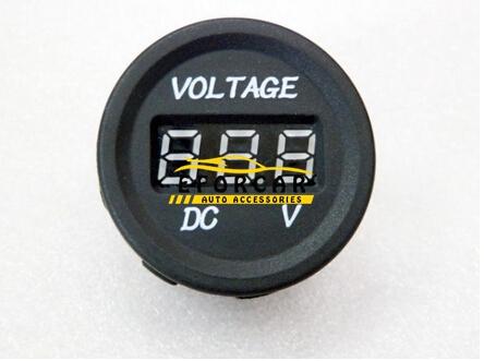 Auto Parts Gauge Volt Meters LED 12V-24V Waterproof Car Motorcycle DC Digital Display Voltmeter For Monitor