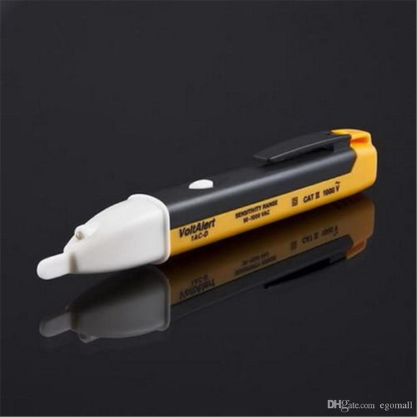 Non-Contact Sensor LED Electric Alert Voltage Detector Tester Pen AC 90~1000V Voltage Detector Sensor Tester Pen