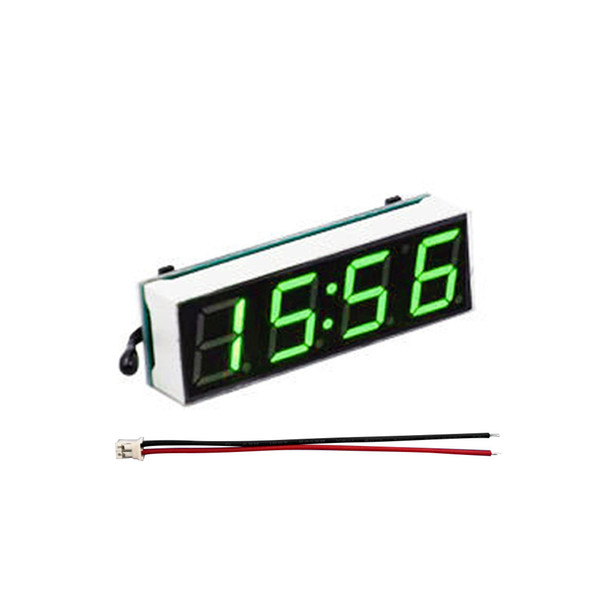 Electronic Module 3in1 Car Auto Digital LED Time Thermometer Voltmeter Clock