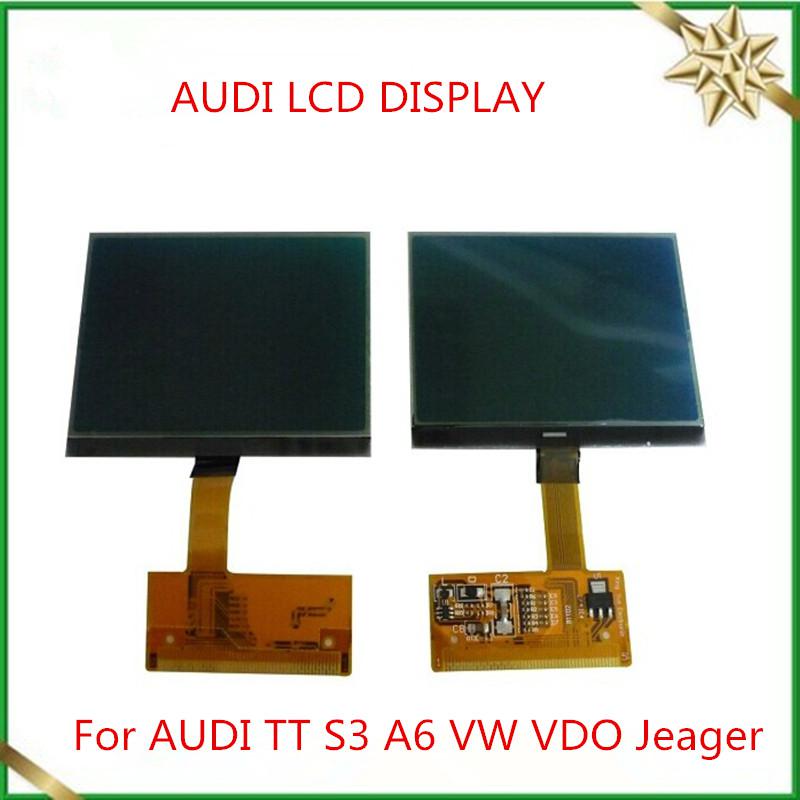 LCD CLUSTER DISPLAY For AUDI TT S3 A6 VW VDO OEM Jeager Audi Lcd Display Free Ship