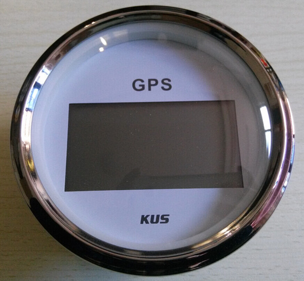 high quality CCSB 85mm diameter GPS speedometer,speed indicator 12v/24v with GPS antenna fit for boat or automobile