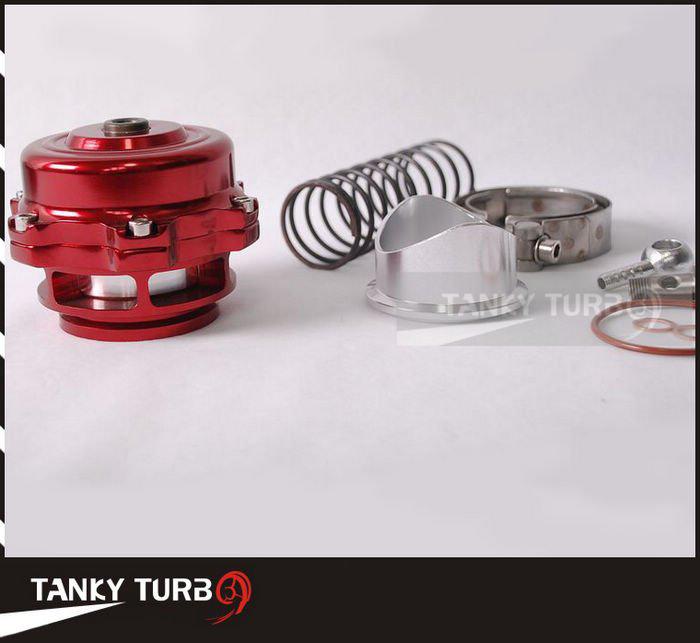 Tansky - High Q Monster Bov 50mm Authentic w/ Flange TK-BOV013 (BLOW OFF VALVE 50MM) Red