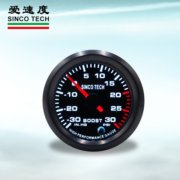 Car Motor Pm Motor High Speed Gauge 634-1; 52mm of Car Universal 7-Color LED Pointer Bar Boost Gauge