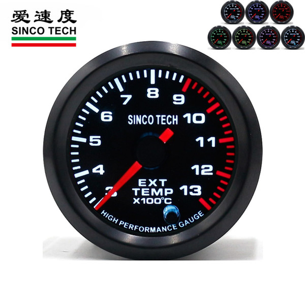 Exhaust gas temperature race car gauges permanent magnet motor instrument DO6349; 52mm Ext Temp Racing Gauges