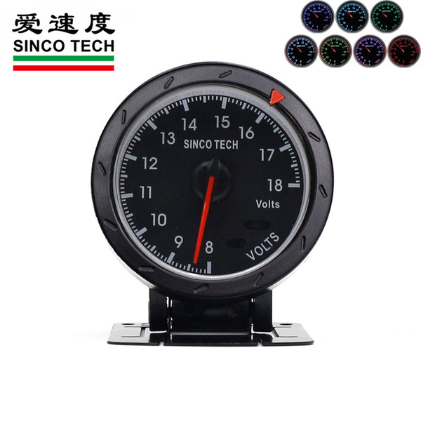 DO6357 SINCO TECH 60mm High Speed Race Car Gauges Single Function Instrument, Voltmeter race car gauges