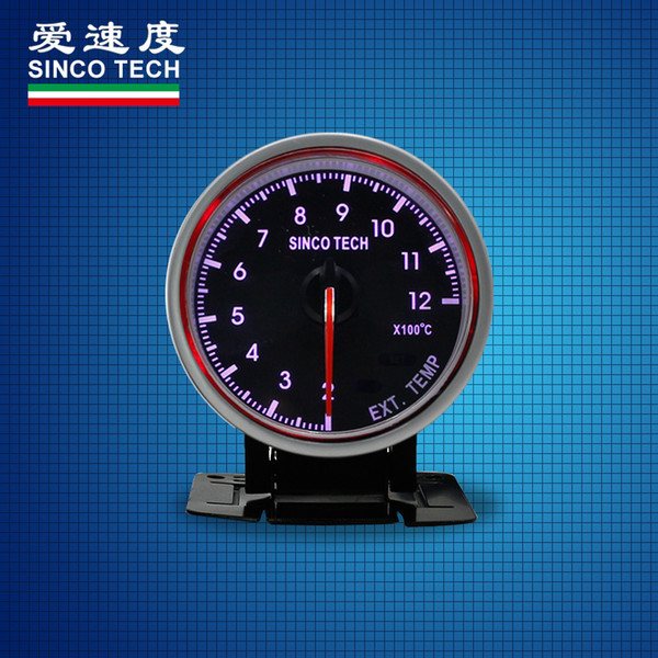 SINCO TECH DO6359 High Performance 12v Exhaust gas temperature race car gauges permanent magnet motor instrument