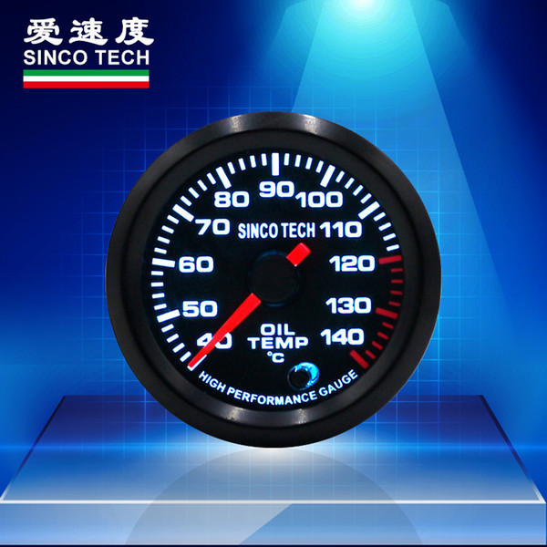 Oil Temperature Race Car Gauges 52 mm / 7 Colors (D06345)