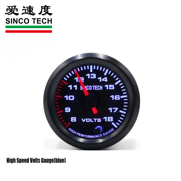 DO6347 sinco tech High Speed Race Car Gauges Single Function Instrument,volts 0 - 100 psi stepper race car gauges single pointer type