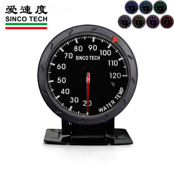 6354car Water Temp Gauge with LED Buzzer Alarm