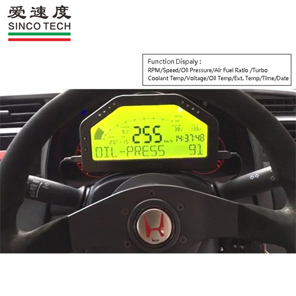 DO904 Multifunctional / Sensors Type / 12V Race Car Dashboard for Universal Cars